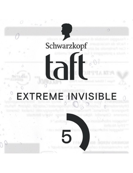 Taft Gel Per Capelli 300ml - 05 Extreme - Extreme Invisible